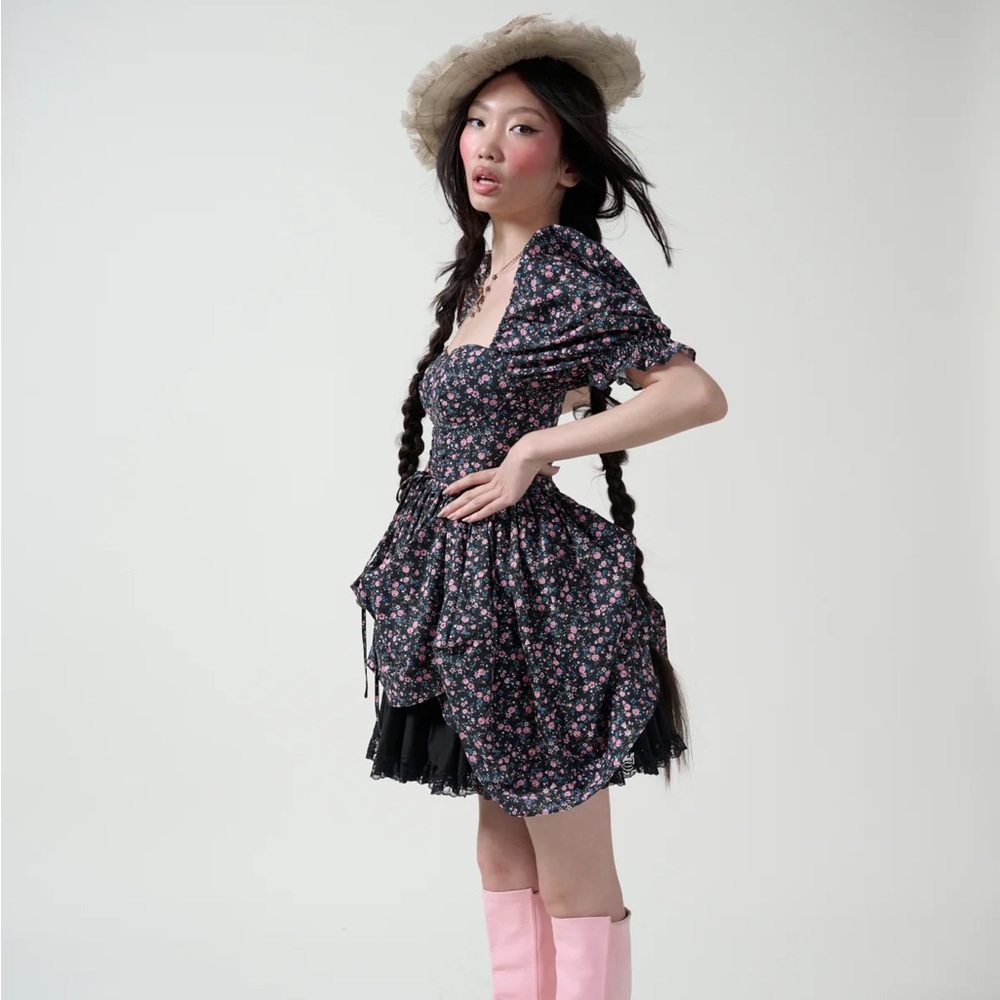 NWOT Selkie Kiera Dress in Garden Song, XS - Picture 3 of 8